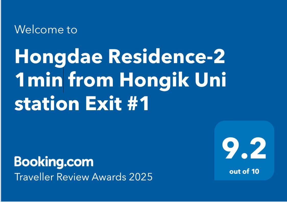 Hongdae Residence-2 1Min From Hongik Uni Station Exit #1 Seoul Eksteriør bilde